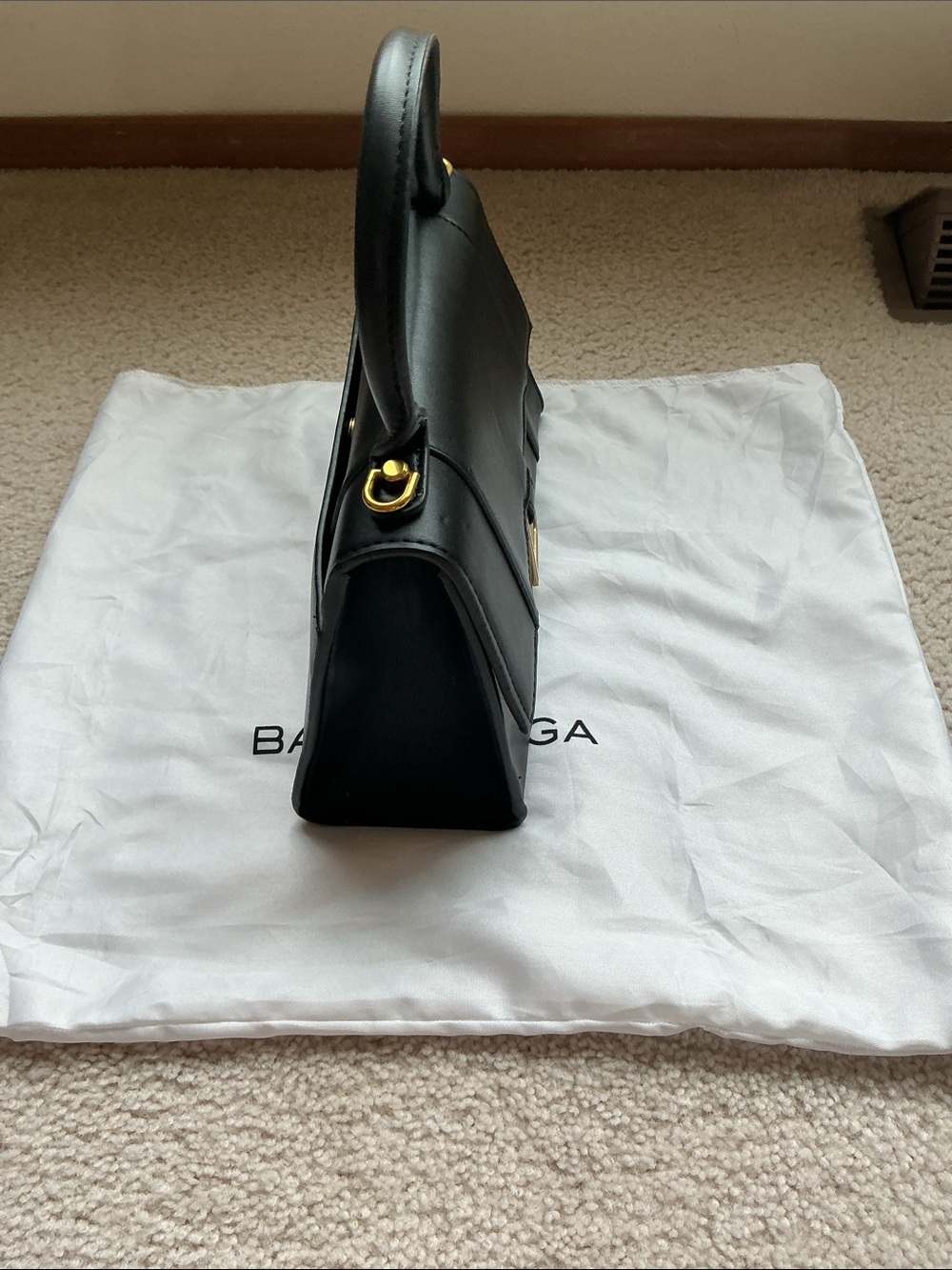 Dhgate Top Handle Mini Bag with Gold BB Hardware - Picture 3 of 6